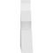 Ekena Millwork Saratoga Architectural Grade PVC Gable Bracket, 60"W x 10"H x 2"D x 4"F, 4/12 Pitch GBP060X10X0204SAR00 - alternate 3